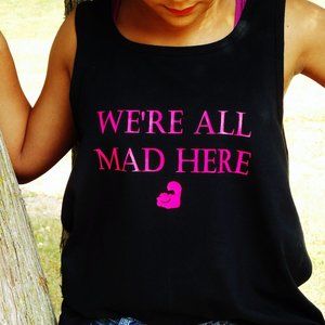 Alice in Wonderland Tank Top. Unisex Sizing. New.